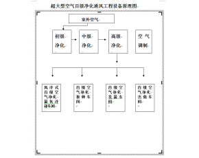 超大型百級空氣凈化通風成套工程設備設計加工