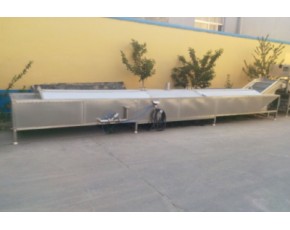 金針菇漂燙機，預煮機，香菇殺青機