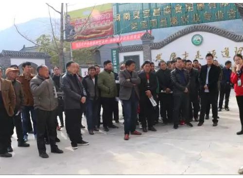 河南：西峽縣農經站“新型職業農民培育工程食用菌培訓班”到靈寶昌盛公司參觀學習
