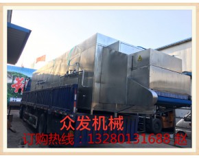 眾發(fā)直供金銀花自動(dòng)上料多層烘干機(jī) 大蒜片中藥材多層連續(xù)烘干機(jī)