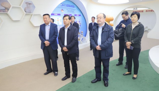 山東省委組織部“四進”工作組組長馬文勝一行蒞臨七河生物公司調研