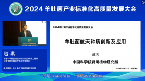趙琪 羊肚菌航天育種與種質創新
